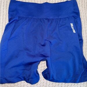 Bo+Tee Blue Seamless Shorts